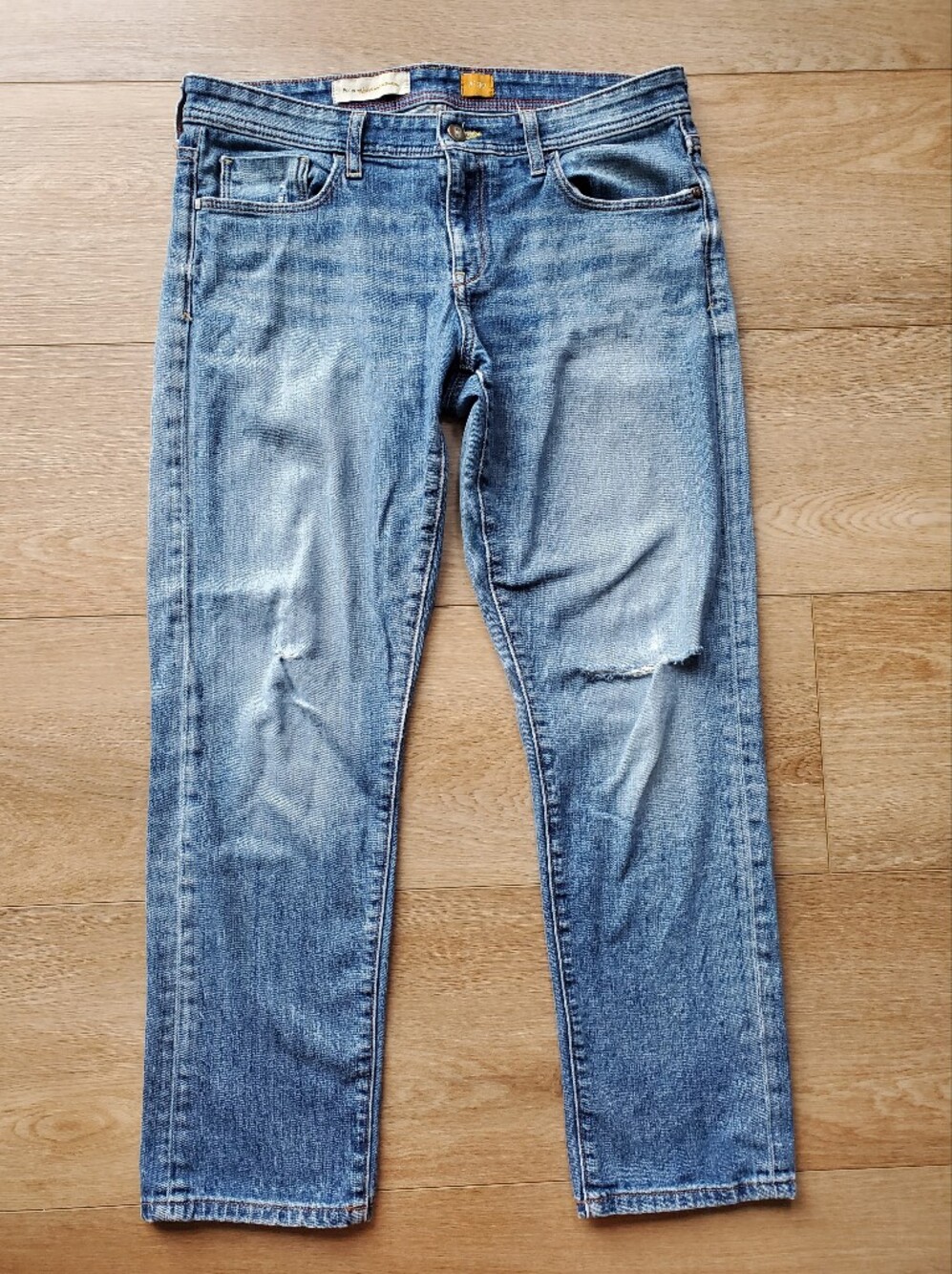 Pilcro Women’s Skinny Jeans in Light Blue Wash, Sz 30